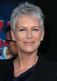 The sides and back of this short and funky 'do are tapered into the head while the top is jagged cut for a. Jamie Lee Curtis Pixie Inspiring Hairstyles For Women Over 50 It S Rosy