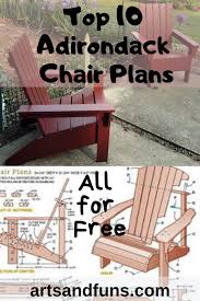 The free plans listed are not only for adirondack chairs, but also include foot rests, adirondack loveseats and even a double rocking chair. The Best 10 Adirondack Chair Plans Woodworking Outdoor Furniture Outdoor Woodworking Projects Adirondack Chairs Diy