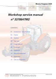 Maybe you would like to learn more about one of these? Massey Ferguson Mf 8400 Series Mf 8450 Mf 8460 Mf 8470 Mf 8480 Tractor Shop Manual Pdf Download By Heydownloads Issuu