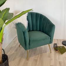Alexandra Green Velvet Armchair In 2020 Green Velvet Armchair Green Armchair Luxury Furniture Living Room
