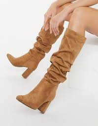Ensure that your camel gets their required supplements. Miss Selfridge Slouch Knee High Heeled Boots In Camel Asos