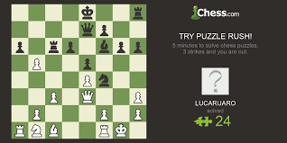 But right now, top players are trying to break 50. Puzzle Rush Compete To Solve Chess Puzzles Chess Com Chess Puzzles Solving Puzzle