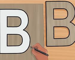 After, u are done with the markings, erase the unwanted lines. How To Make 3d Letters Bangbang Sports