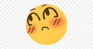 Avoid Blushing Looking Away Emoji Blushing Emoji Free Emoji Png Images Emojisky Com