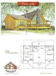Peacock Log Home Floor Plan By Log Homes Of America