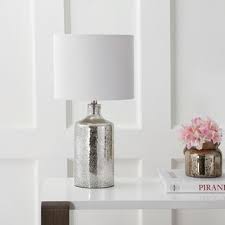 Safavieh Lighting 19 Inch Danaris Table Lamp Silver 10 X 10 X 19 Led Table Lamp Lamp Table Lamp