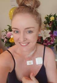 Home time for our beautiful mate Hayley Polga who was in Strathfield  Private Hospital, Sydney for a week after having 5 melanoma tumours removed  from her neck. 🙏🏻🙏🏻🙏🏻! “I'm going home from