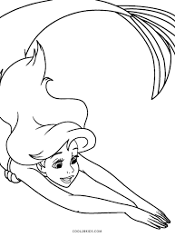 Free printable disney characters ariel the little mermaid coloring pages online. Ariel Coloring Pages Cool2bkids