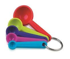 Zeal Silicone Bakeware Siliconebakeware Zeal Gift Baking Silicone Measuringspoons Measuring Spoons Spoon Set Baking Gadgets