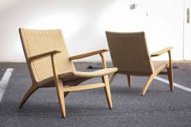 Pair Of Ch25 Easy Chairs By Hans Wegner Sold Mid And Mod