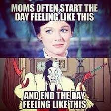 Mary By Day Cruella By Night 50 Best Mom Memes Mom Me Mom Humor Funny Quotes Mom Memes