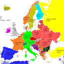 An awesome map of the last time each European country was occupied ...