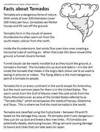 Science Experiment Activity Pages Tornado Fact Sheet Weather Science Tornado In A Bottle Homeschool Science