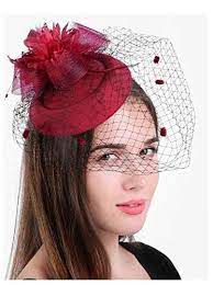 Zivyes Fascinator Hats For Women Pillbox Hat With Veil He Https Www Amazon Com Dp B07d8g5dk3 Ref Cm Sw R Pi D Hat With Veil Fascinator Hats Hats For Women
