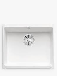 1 selling kitchen sink company. Blanco Subline 500 U Single Bowl Undermounted Ceramic Kitchen Sink White