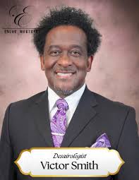 🌟 Meet the Enloe Mortuary Staff 🌟 Today, we're honored to spotlight  Victor Smith, a talented member of our team at Enloe Mortuary. With a rich  background in cosmetology and a passion