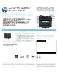 Hi, i've done what you say. Hp Laserjet 1536dnf Mnf Driver