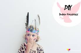 Diy Indian Headdress Zilverblauw Indian Headdress Diy For Kids Peter Pan Crafts