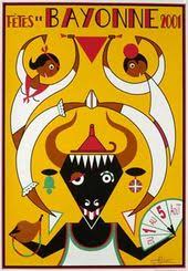 2001 Https Www Facebook Com Bayonneplusbellevilledefrance Ref Hl Fete De Bayonne Bayonne Affiche Vintage