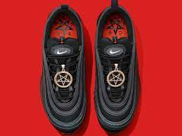 They feature several references to satan, including a pentagram medallion. Brand Blasphemy What Nike S Move To Sue Mschf For Lil Nas X Satan Shoes Tells Us About Pop Culture