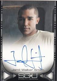 Stargate SGU Season 1 Autograph Card Jamil Walker Smith as Ronald Greer