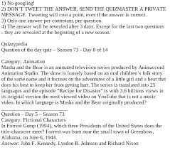 For decades, the united states and the soviet union engaged in a fierce competition for superiority in space. Quizzypedia On Twitter Qotd Season 73 Day 8 14 Category Animation Mashaandthebear Is An Animated Television Series Produced By Animaccord Animation Studio The Show Is Loosely Based On An Oral Children S Folkstory