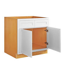 Base cabinet with wire baskets 24x24x30 $ 311. Sink Base Snow White Inset Shaker Cabinets 33 36 42 Rta Wholesalers