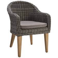 Gray Rattan Chairs Meridian Dining Chair Freedom Furniture And Homewares Rattan Chair Freedom Furniture Outdoor Chairs