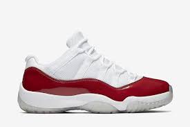 Air Jordan Retro 11 Low White Varsity Red Cherry Og Eukicks Sneaker Magazine Sneakers Men Fashion Air Jordans Retro Air Jordans