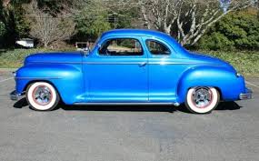 Image result for Chevron Blue 1947 Plymouth