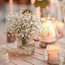 Baby S Breath Centerpieces Babys Breath Centerpiece Romantic Wedding Centerpieces Babys Breath Wedding