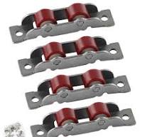 1Pcs/4Pcs New 80 Type Nylon Silent Window Pulley Sliding ...