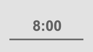 Online countdown timer alarms you in eight minute. 8 Minute Countdown Timer With Alarm Youtube