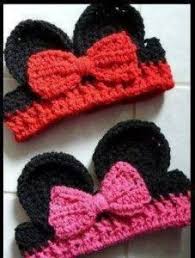 Kiz Cocuklari Icin Mickey Mouse Figrulu Orgu Bandana Krose Sapka Orgu Sevimli Tig Isi