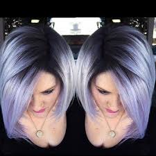 Lavender With Dark Roots Lilac Hair Short Hair Color Lavender Hair