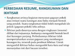 Membuat Resume Ppt Download