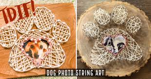 Search images from huge database containing over 1,250,000 drawings. Diy Dog Photo String Art