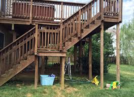 We brace and strengthen the longest panels using 2 x 3 timbers and an anchor. How To Easily Conceal The Space Under Your Deck 11 Magnolia Lane