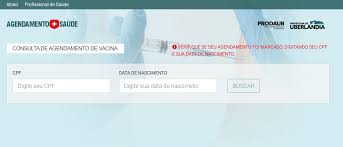 Com o objetivo de vacinar todos os adultos acima de 18 anos até o final de agosto, a prefeitura de valinhos, por meio da secretaria da saúde, antecipa o calendário de vacinação e abre, já nesta. Prefeitura Aprimora Sistema De Consulta De Agendamento Da Vacina Contra Covid 19 Portal Da Prefeitura De Uberlandia