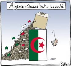 La consolidation des votes du rn et de lrm et la chute des partis historiques de droite et de gauche bouleversent le rapport de force électoral. Algeria A Facade Presidential Election Cartooning For Peace
