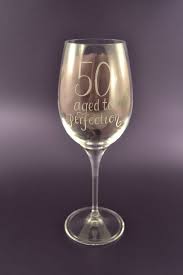 50th birthday gift ideas for men. Personalised 50th Birthday Wine Glass Hand By Covecalligraphy Birthday Wine Glass 50 Birthday Wine Glass Wine Glass