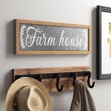 vintage farmhouse kitchen decor metal