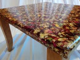 Resin Table Top With Embedded Rose Petals By Fogliart Resin Table Resin Table Top Epoxy Resin Table