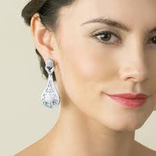 Statement earrings clearance crystal