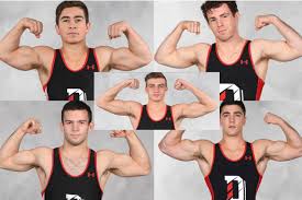 Davidson Wrestling - Cum Roulette - ThisVid.com