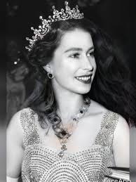 Queen Elizabeth with Long Hair