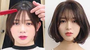 See more ideas about makeup, aesthetic makeup, korean makeup. 10 Beautiful Korean Bang Cutting How To Cut Bangs Hair Beauty Youtube