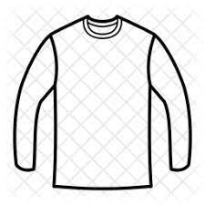 Download Free Longsleeve Tshirt Line Icon Available In Svg Png Eps Ai Icon Fonts