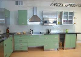 Add texture with woven baskets. Stainless Steel Cabinets Steelkitchen