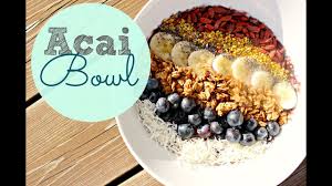 Healthy Breakfast Ideas Acai Bowl Recipe Youtube